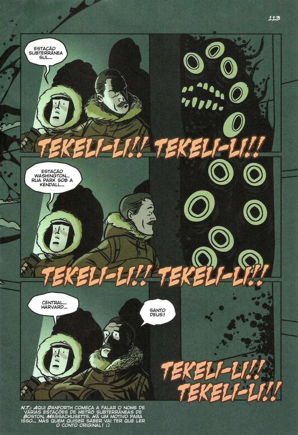 Read Nas Montanhas da Loucura PT Manga Online