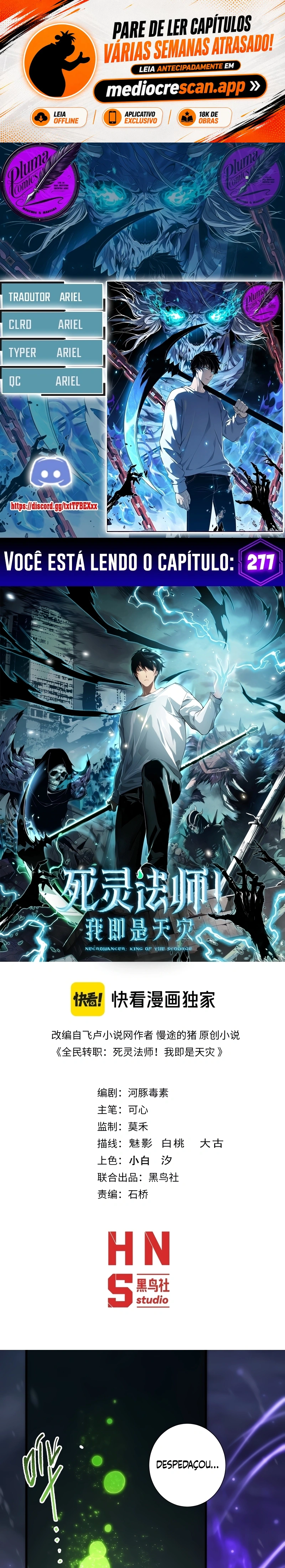 Read Necromante Rei dos Mortos PT Manga Online