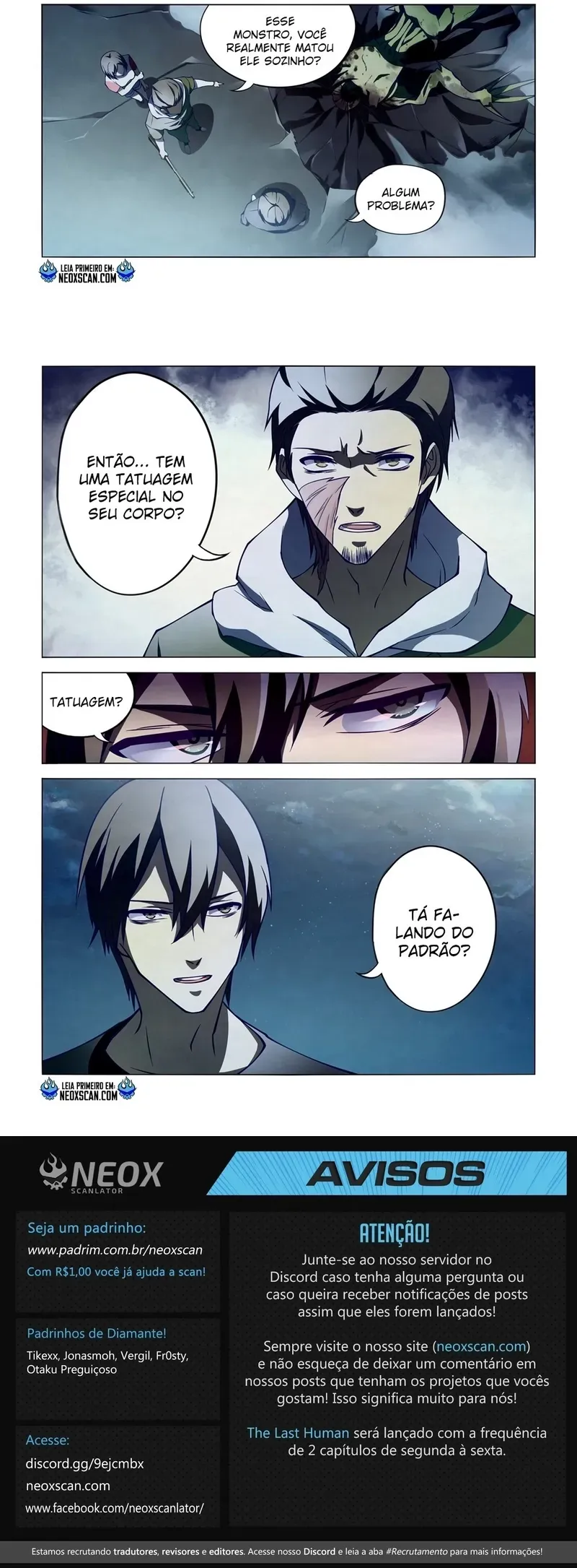 Read O Último Humano PT Manga Online