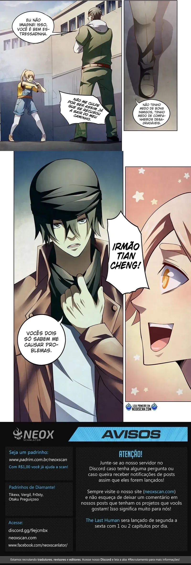 Read O Último Humano PT Manga Online