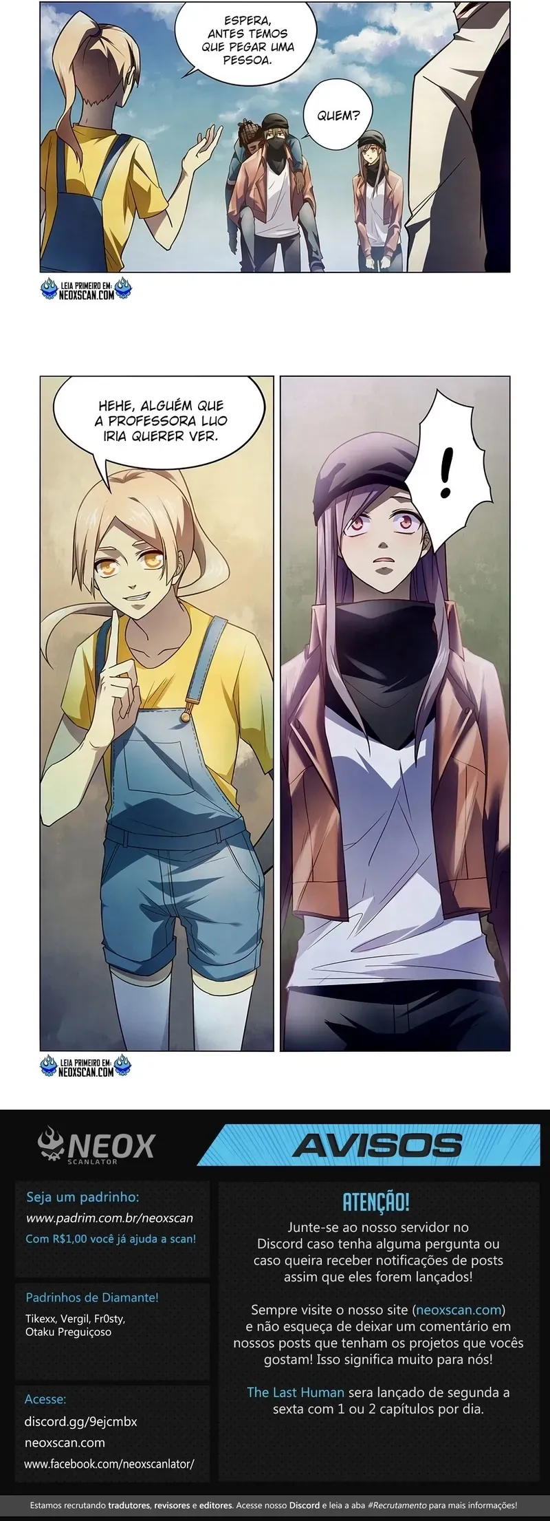 Read O Último Humano PT Manga Online