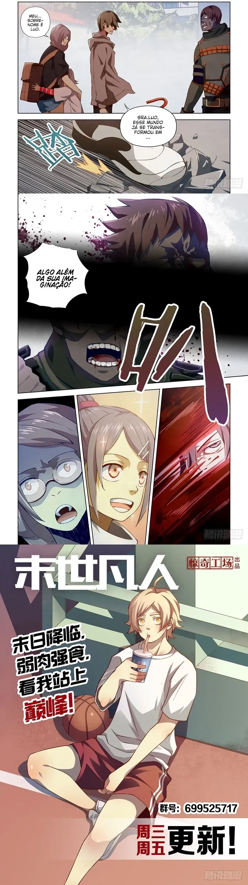 Read O Último Humano PT Manga Online