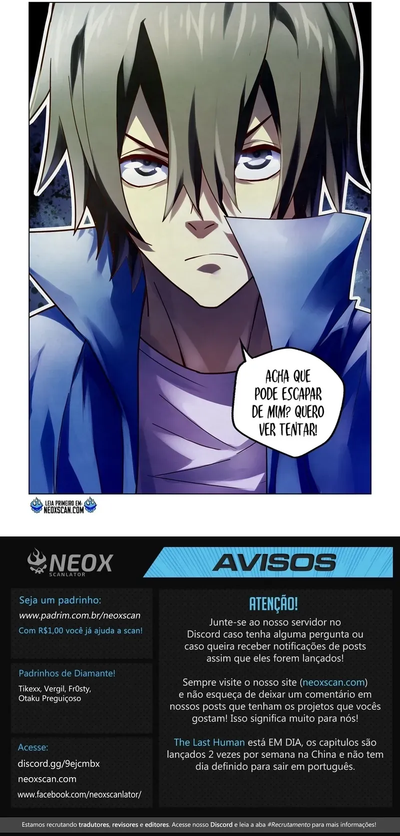 Read O Último Humano PT Manga Online