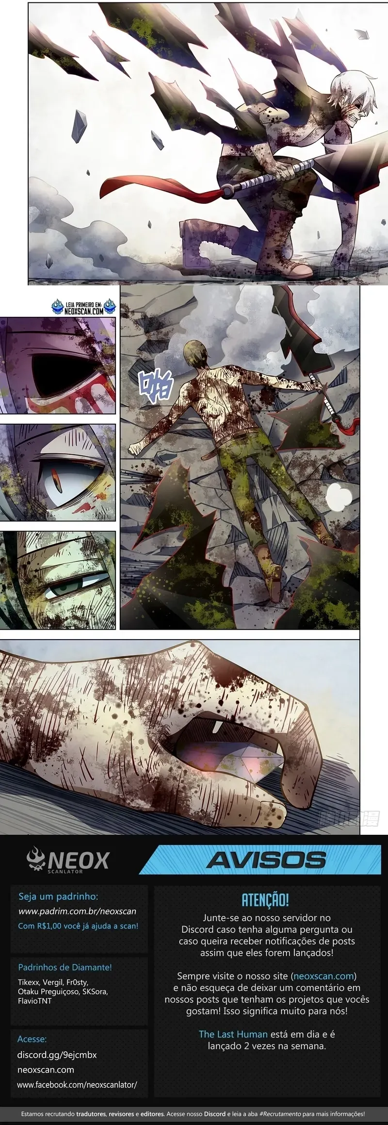 Read O Último Humano PT Manga Online