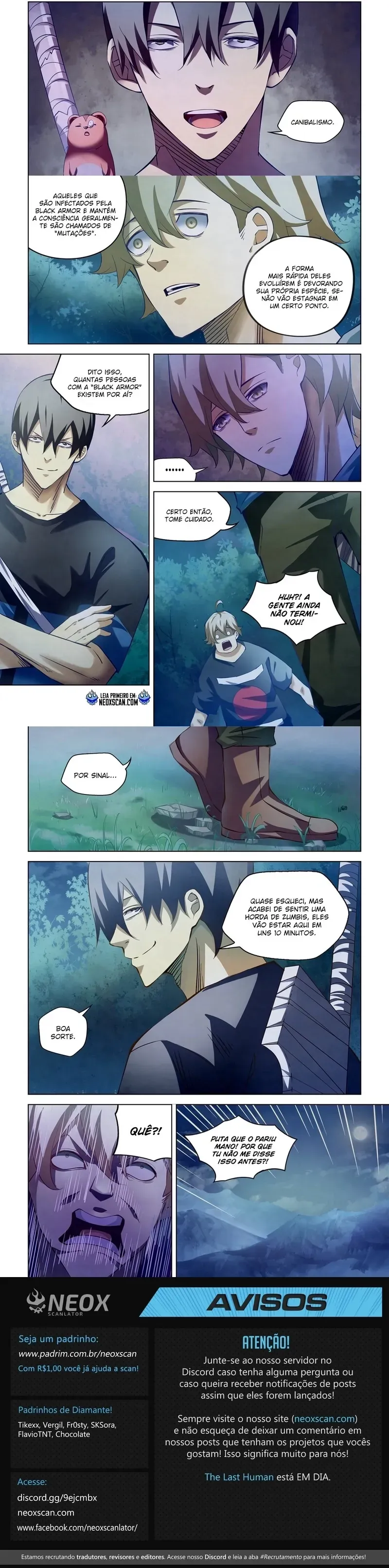 Read O Último Humano PT Manga Online