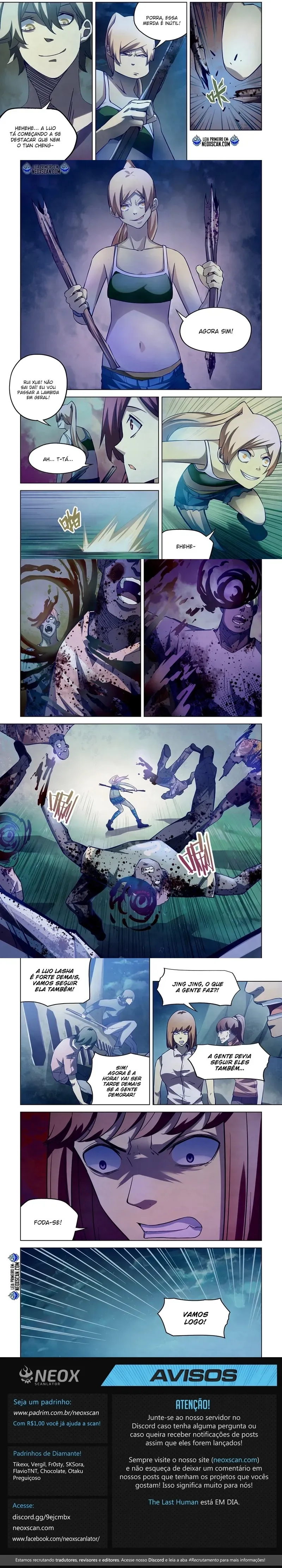 Read O Último Humano PT Manga Online