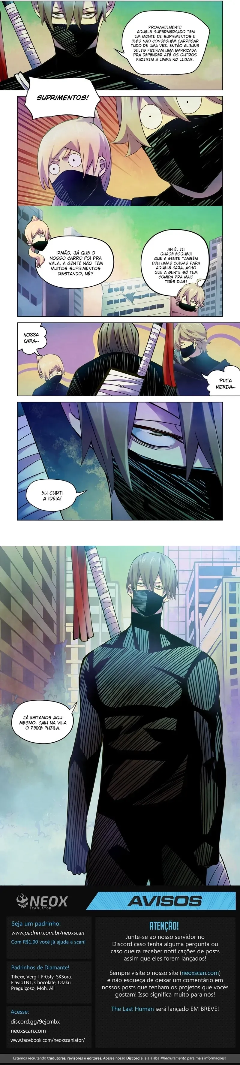 Read O Último Humano PT Manga Online