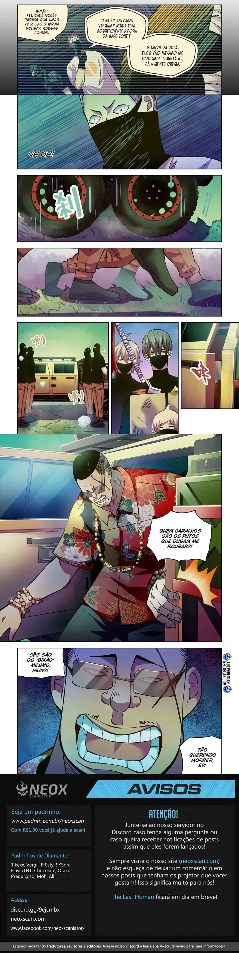 Read O Último Humano PT Manga Online