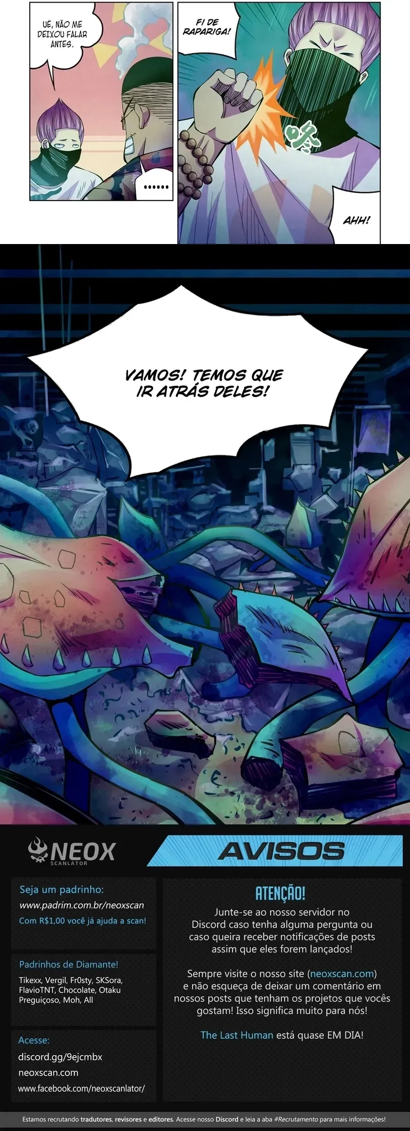 Read O Último Humano PT Manga Online
