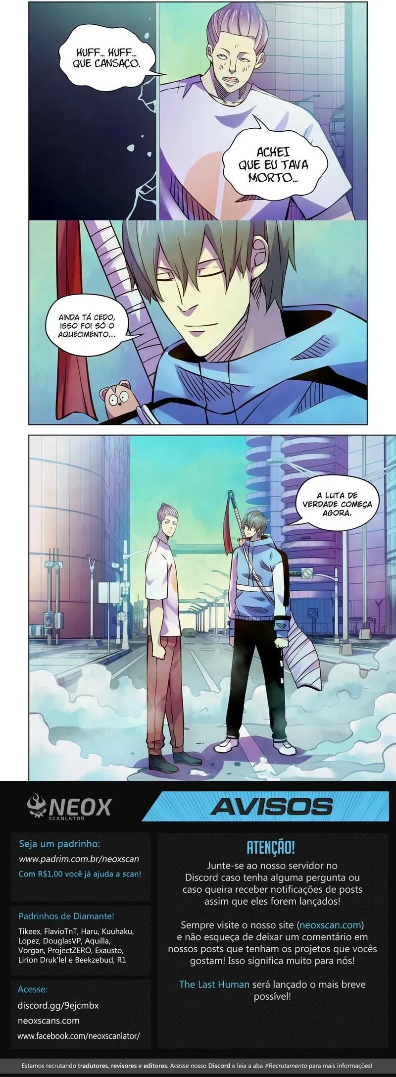 Read O Último Humano PT Manga Online