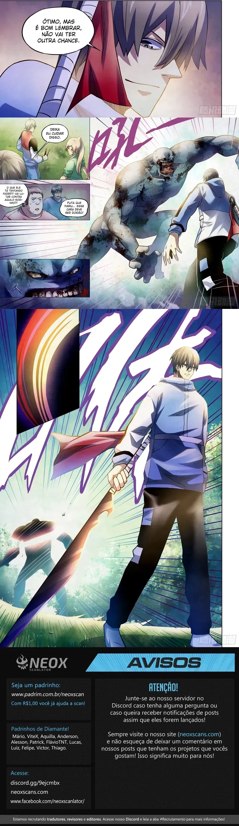 Read O Último Humano PT Manga Online
