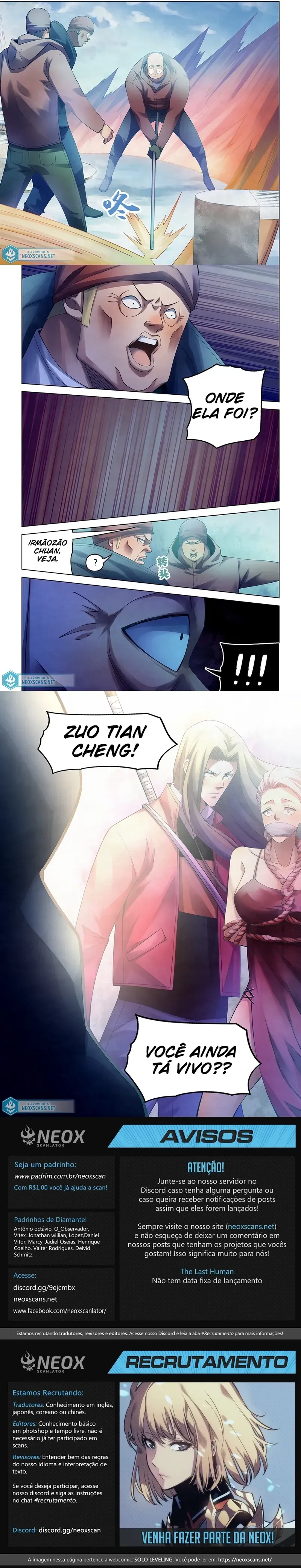 Read O Último Humano PT Manga Online