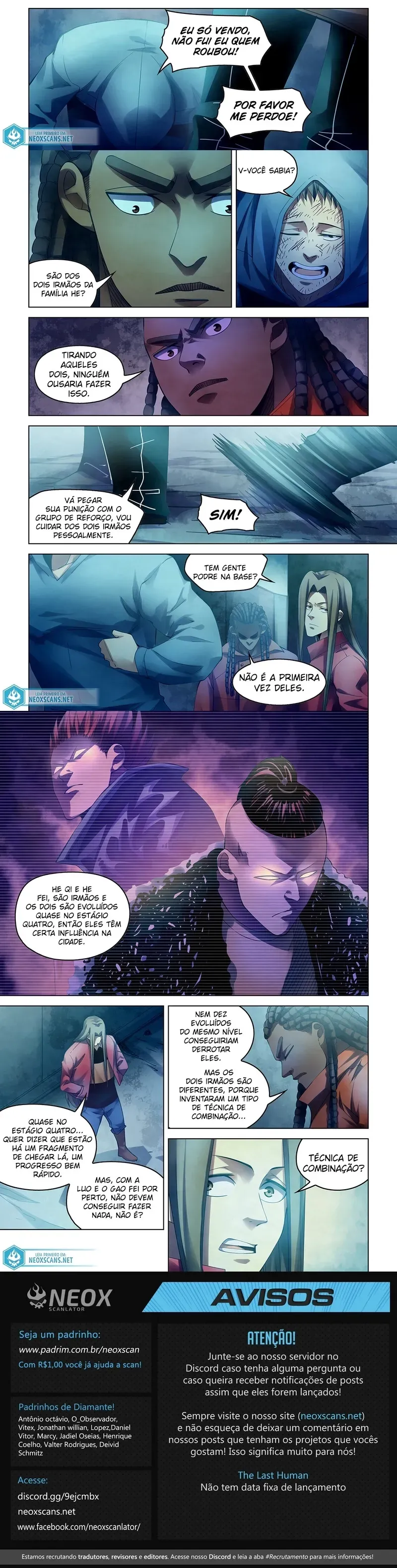 Read O Último Humano PT Manga Online