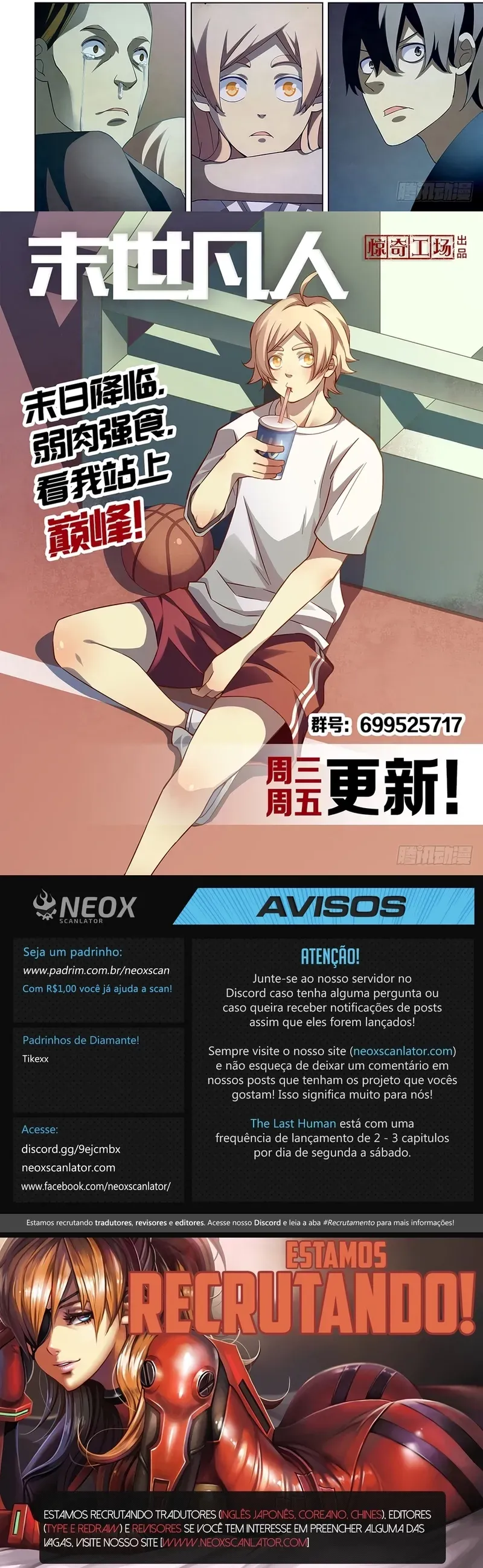 Read O Último Humano PT Manga Online