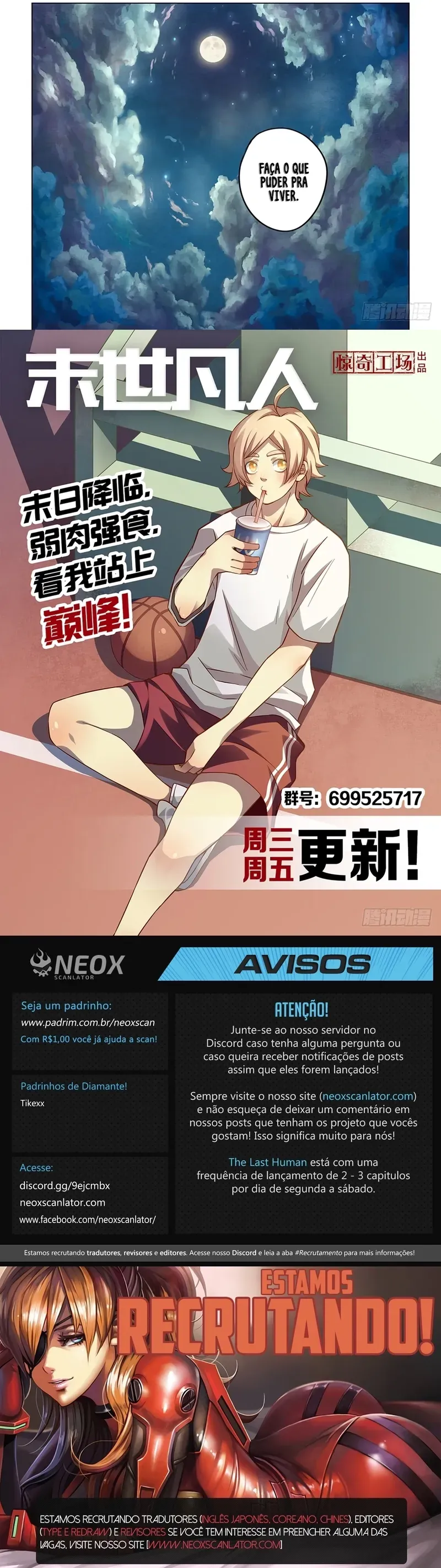 Read O Último Humano PT Manga Online