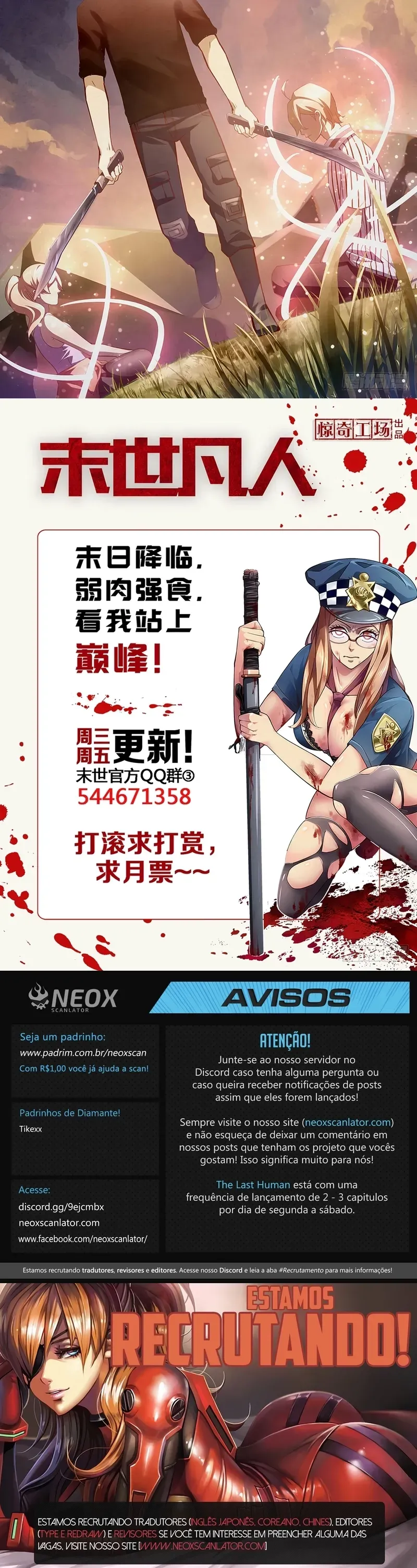 Read O Último Humano PT Manga Online
