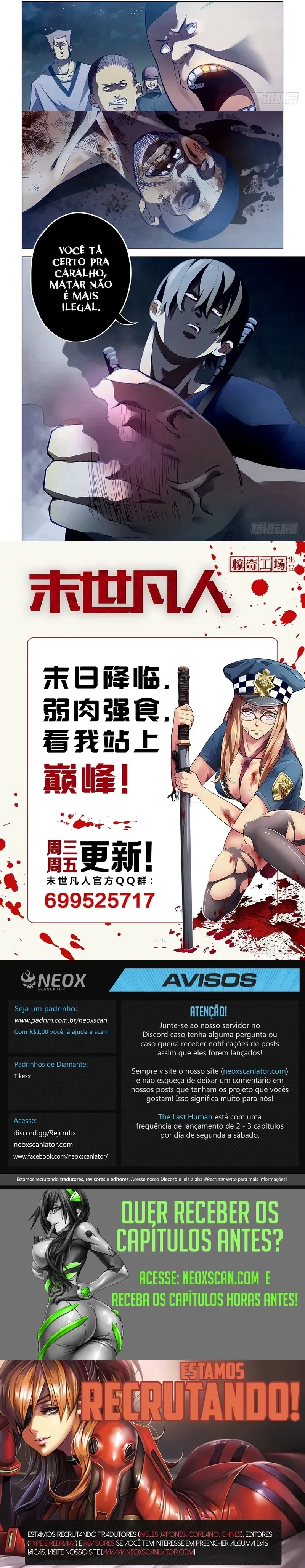 Read O Último Humano PT Manga Online