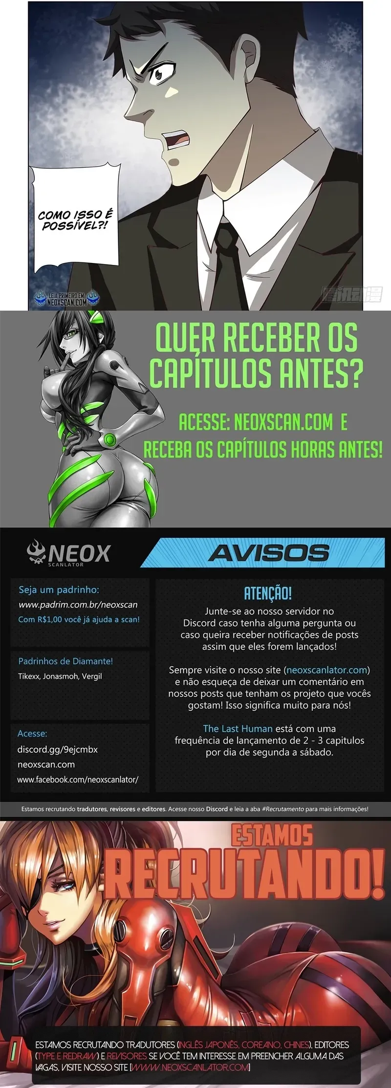 Read O Último Humano PT Manga Online