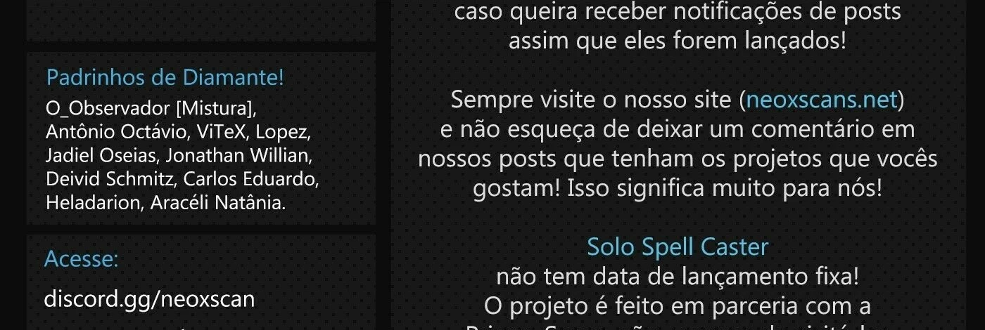 Read O Conjurador Solitário PT Manga Online