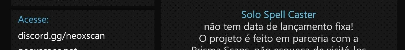 Read O Conjurador Solitário PT Manga Online