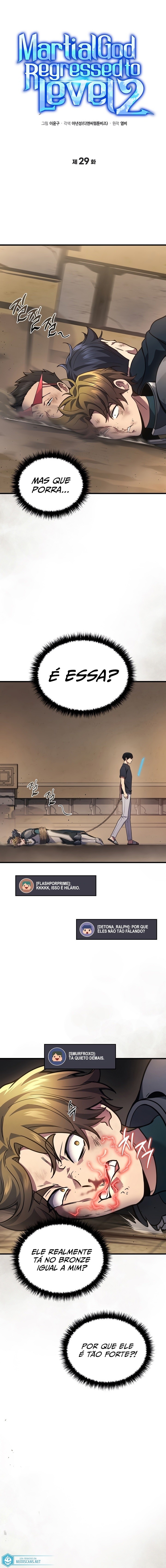 Read O Deus Marcial Retorna ao Nível 2 PT Manga Online