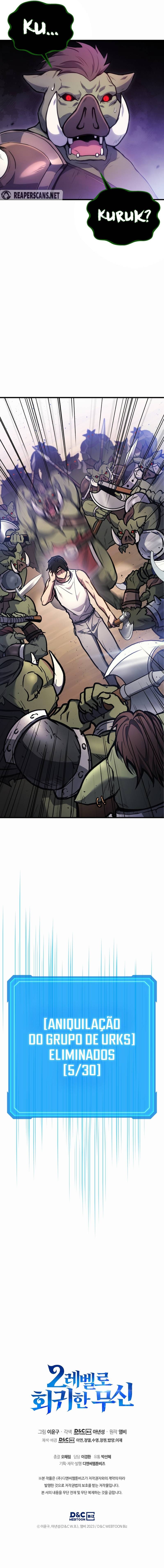 Read O Deus Marcial Retorna ao Nível 2 PT Manga Online