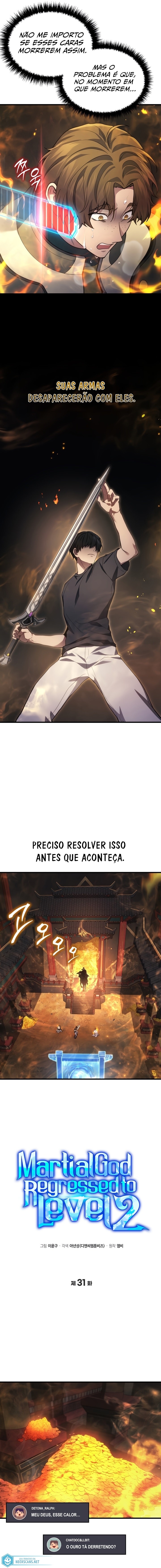 Read O Deus Marcial Retorna ao Nível 2 PT Manga Online