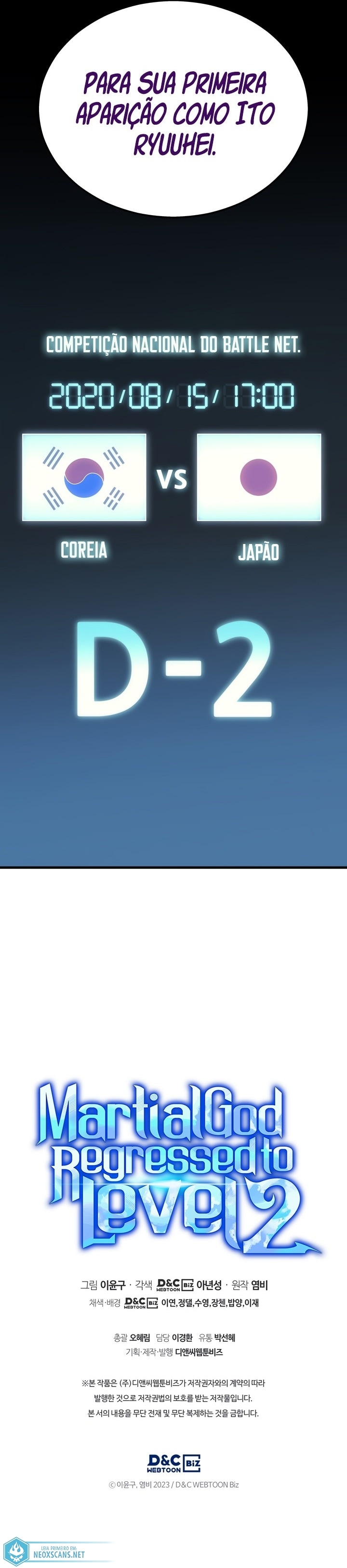 Read O Deus Marcial Retorna ao Nível 2 PT Manga Online