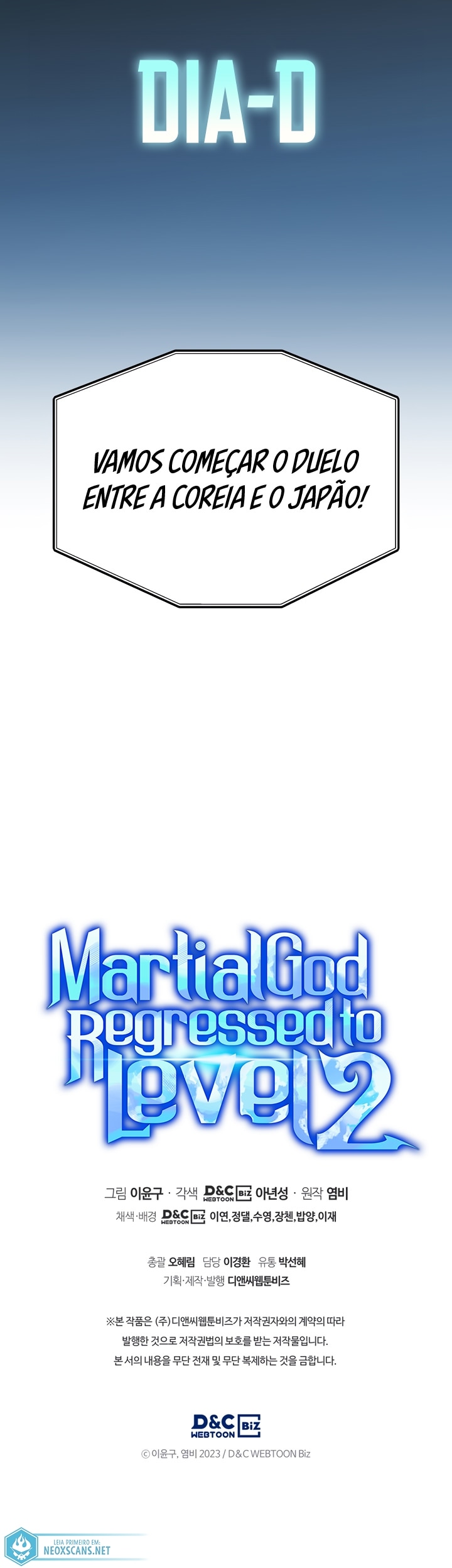Read O Deus Marcial Retorna ao Nível 2 PT Manga Online