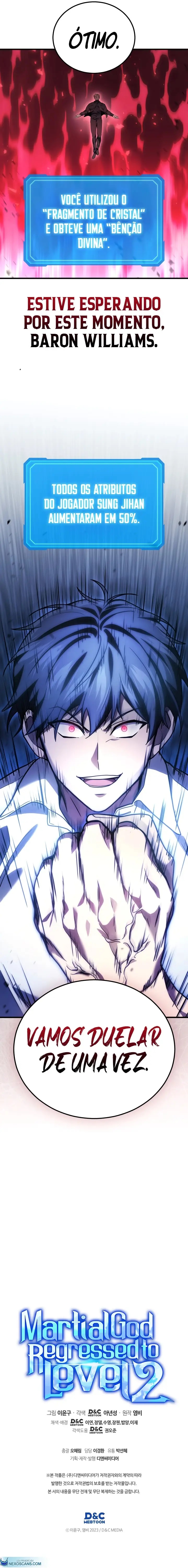 Read O Deus Marcial Retorna ao Nível 2 PT Manga Online
