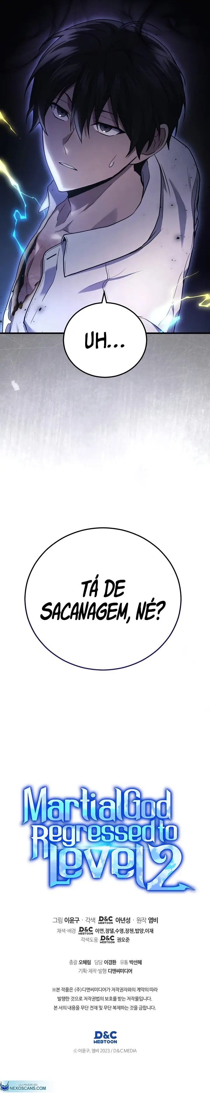 Read O Deus Marcial Retorna ao Nível 2 PT Manga Online