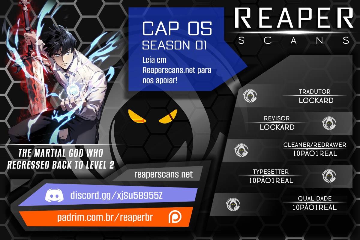 Read O Deus Marcial Retorna ao Nível 2 PT Manga Online