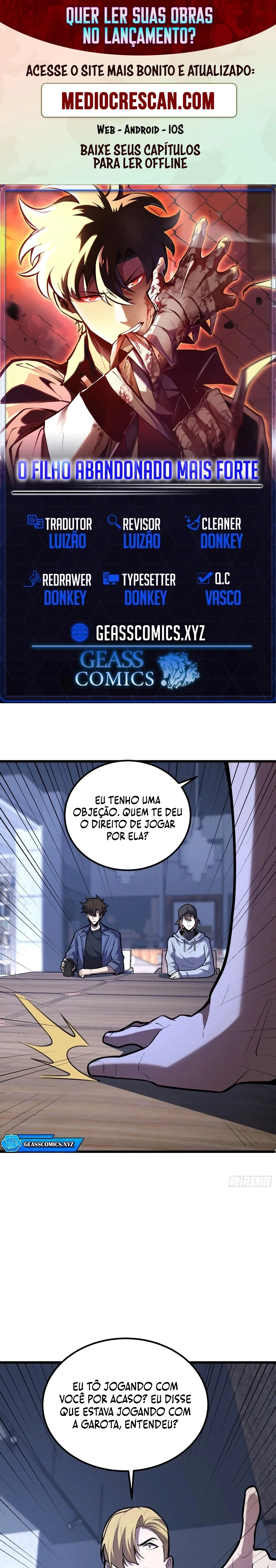 Read O Filho Abandonado Mais Poderoso PT Manga Online