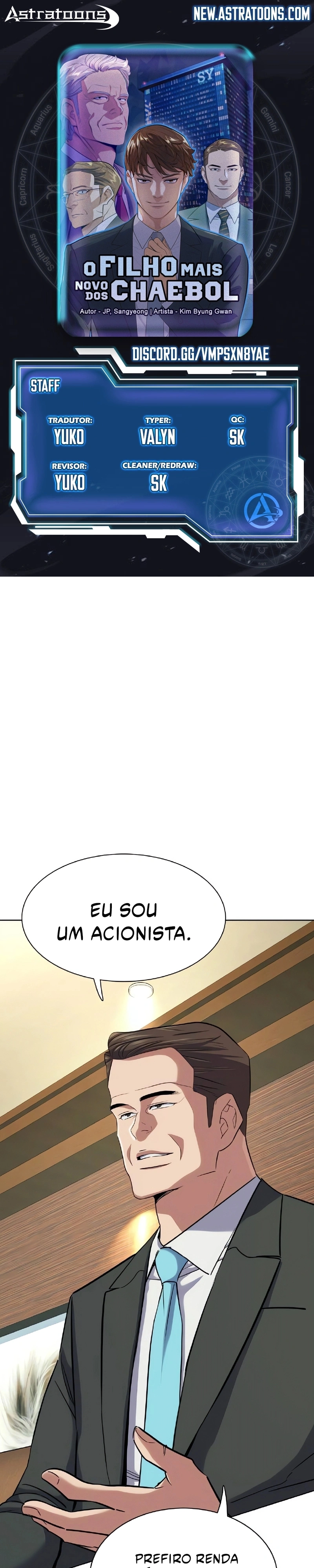 Read O Filho mais Novo dos Chaebol PT Manga Online