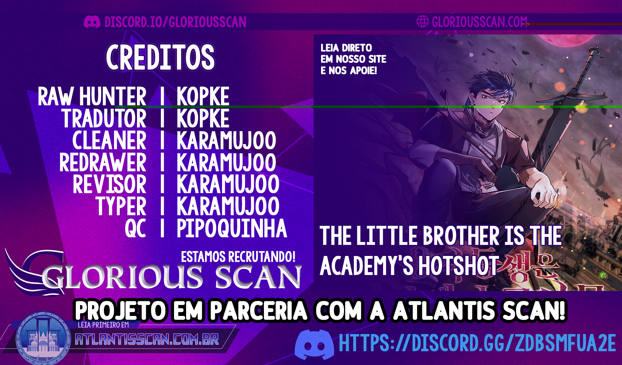 Read O Irmão Mais Novo é o Destaque Da Academia PT Manga Online