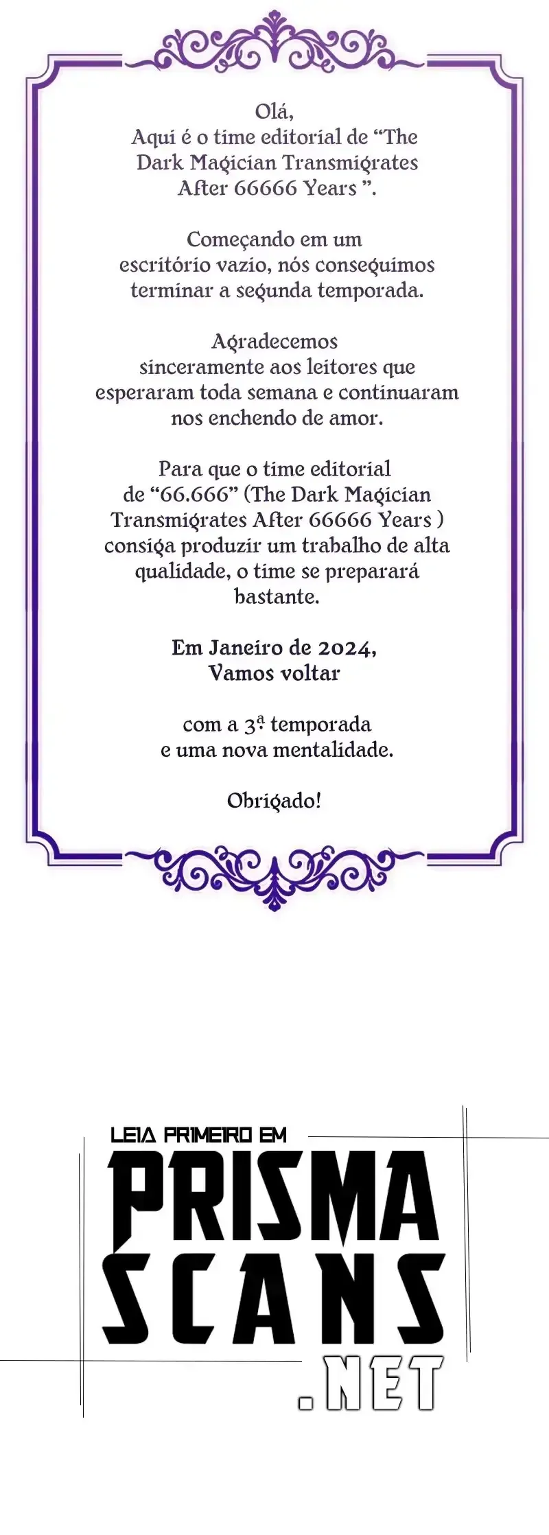 Read O Mago Negro que Retorna Após 66666 Anos PT Manga Online