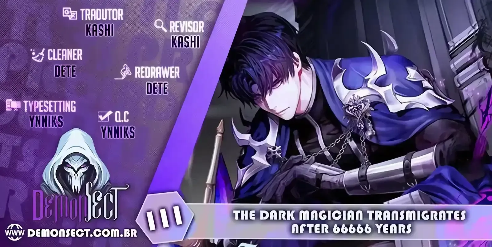 Read O Mago Negro que Retorna Após 66666 Anos PT Manga Online
