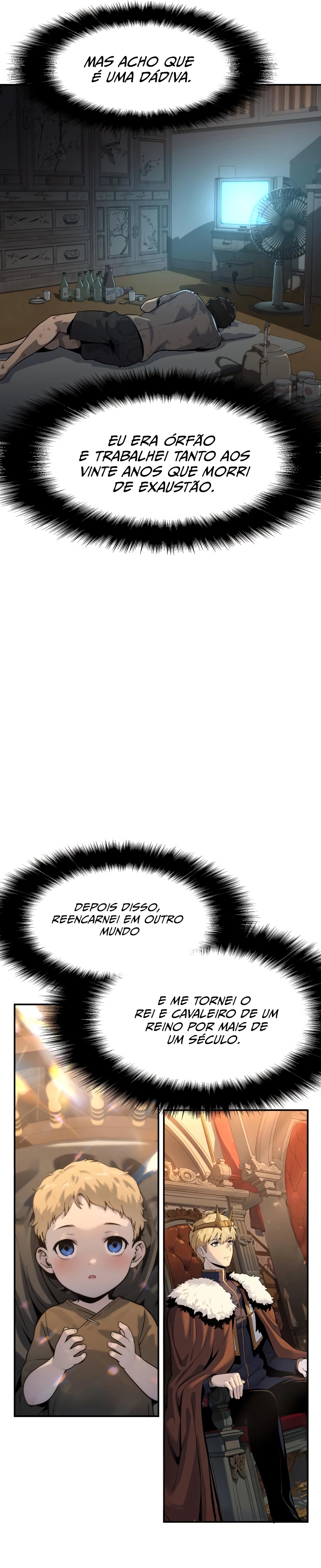 Read O Rei dos Cavaleiros que Retorna com um Deus PT Manga Online