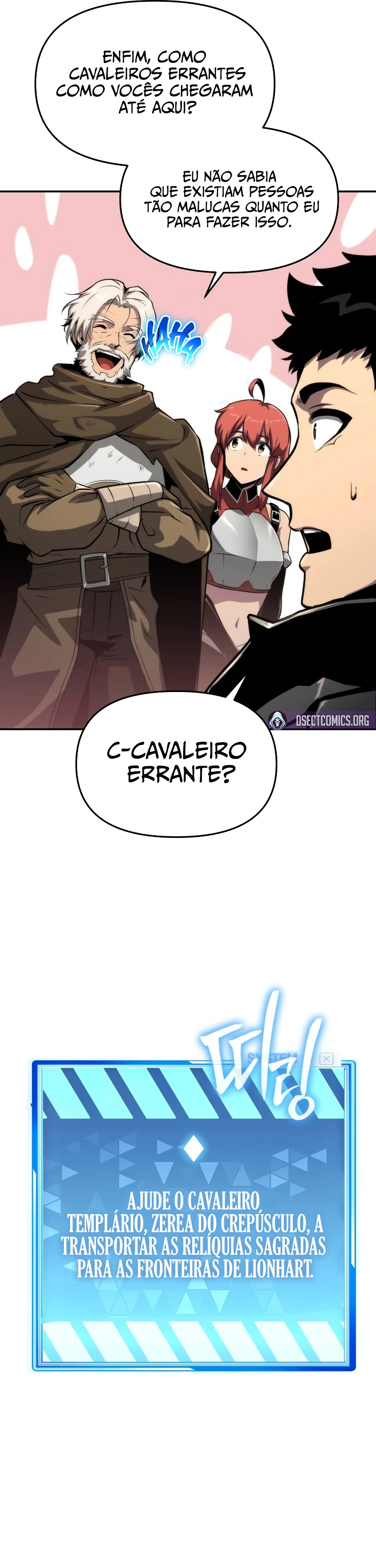 Read O Rei dos Cavaleiros que Retorna com um Deus PT Manga Online