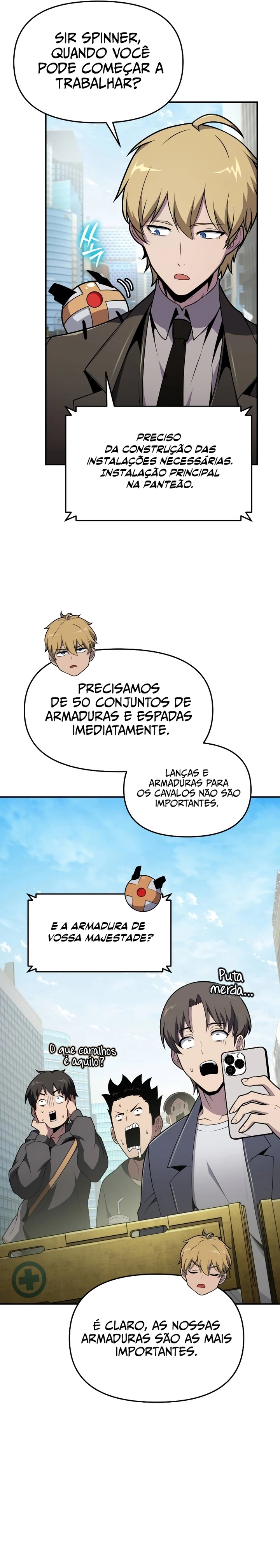 Read O Rei dos Cavaleiros que Retorna com um Deus PT Manga Online