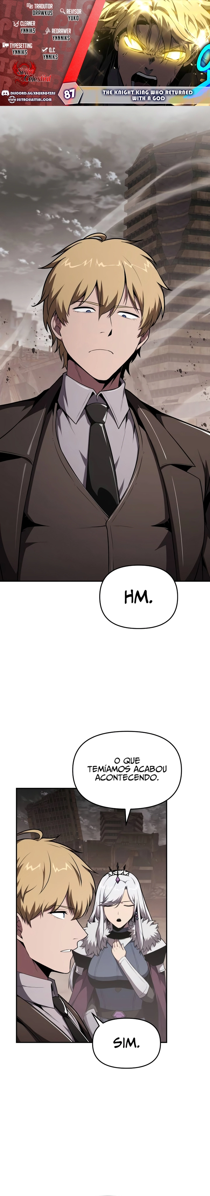 Read O Rei dos Cavaleiros que Retorna com um Deus PT Manga Online