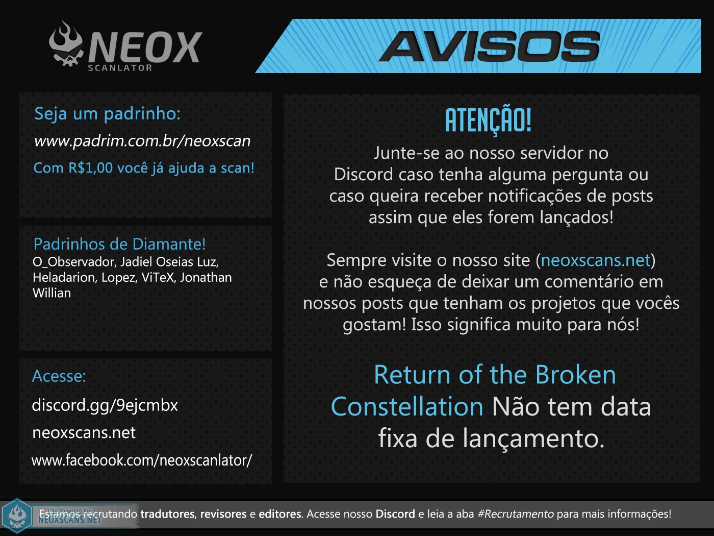 Read O Retorno da constelação perdida PT Manga Online