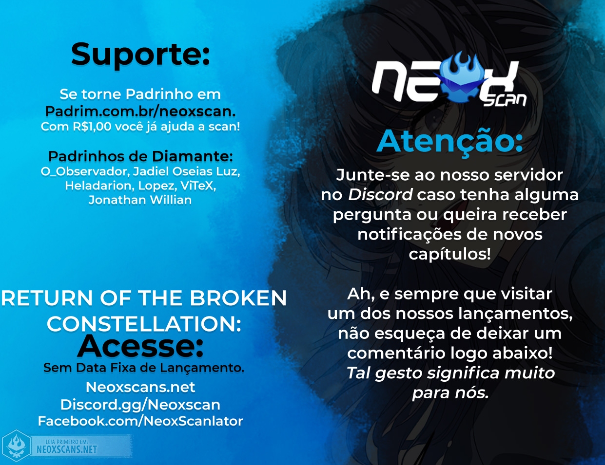Read O Retorno da constelação perdida PT Manga Online