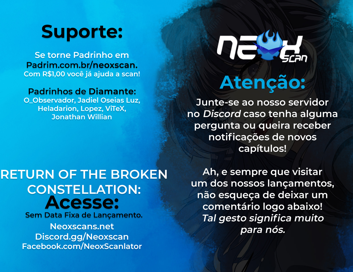 Read O Retorno da constelação perdida PT Manga Online