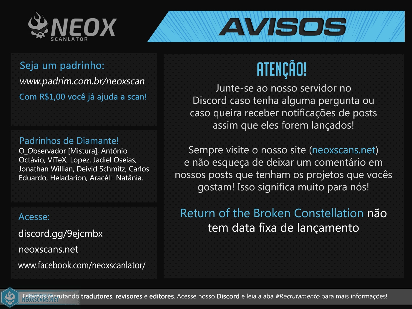 Read O Retorno da constelação perdida PT Manga Online