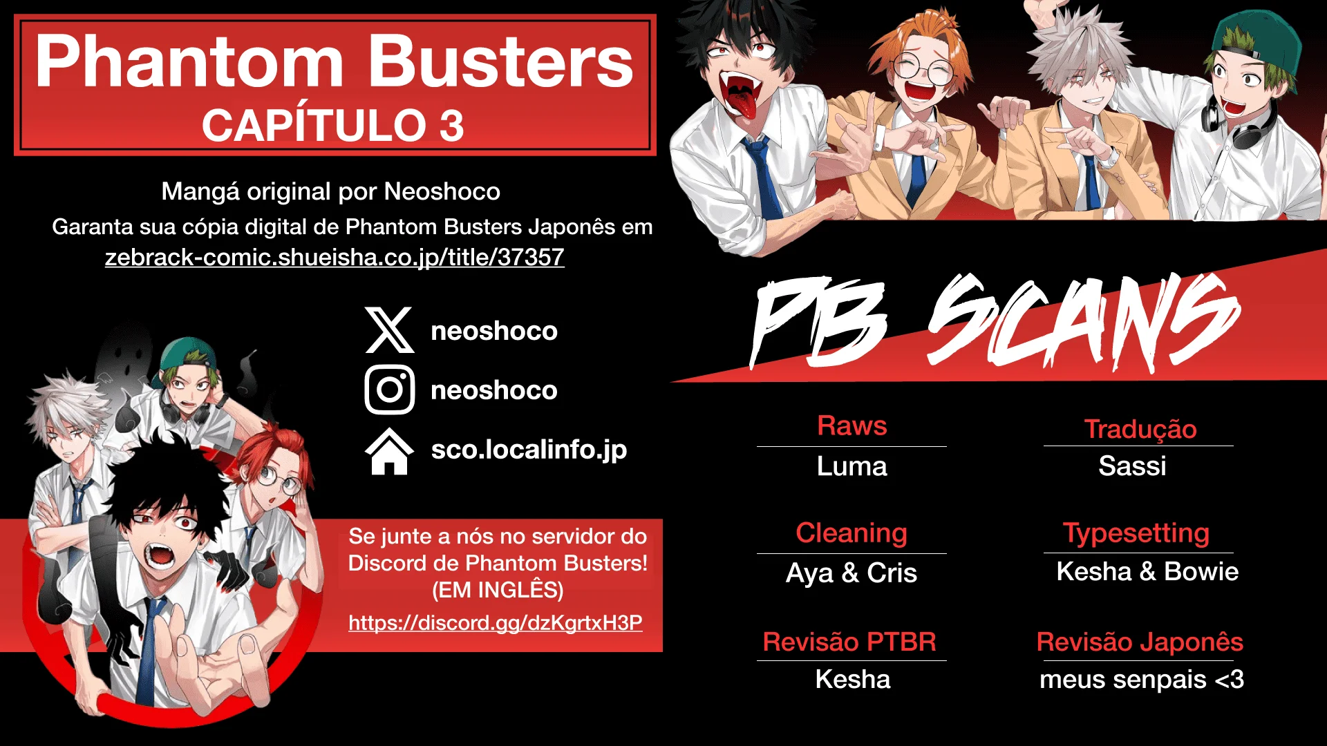 Read Phantom Busters PT Manga Online