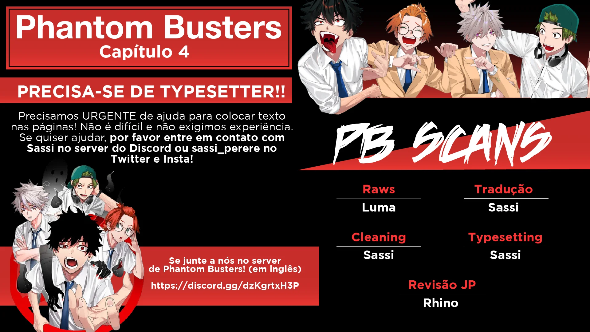 Read Phantom Busters PT Manga Online