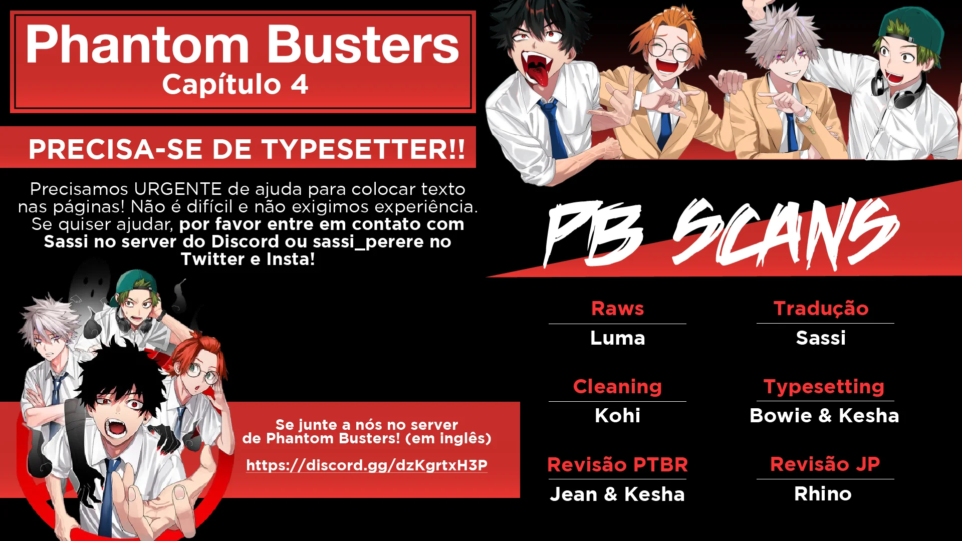 Read Phantom Busters PT Manga Online