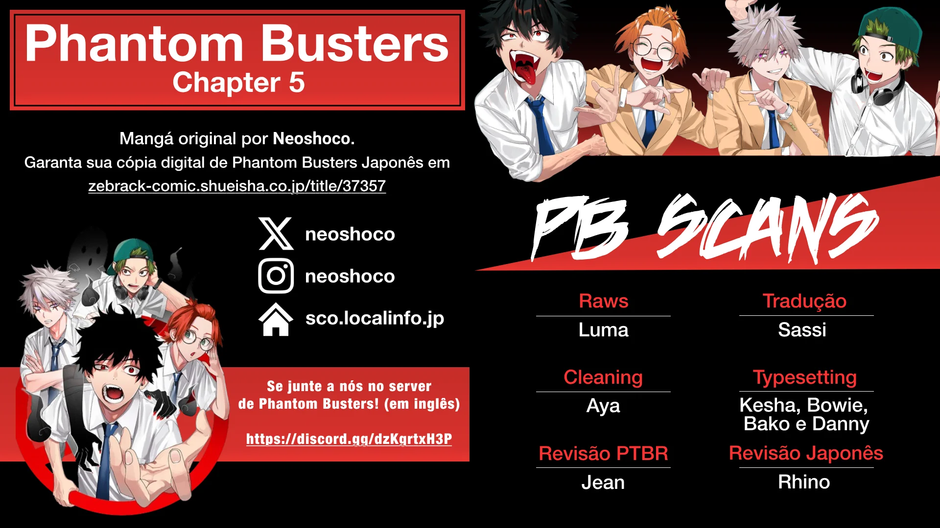 Read Phantom Busters PT Manga Online