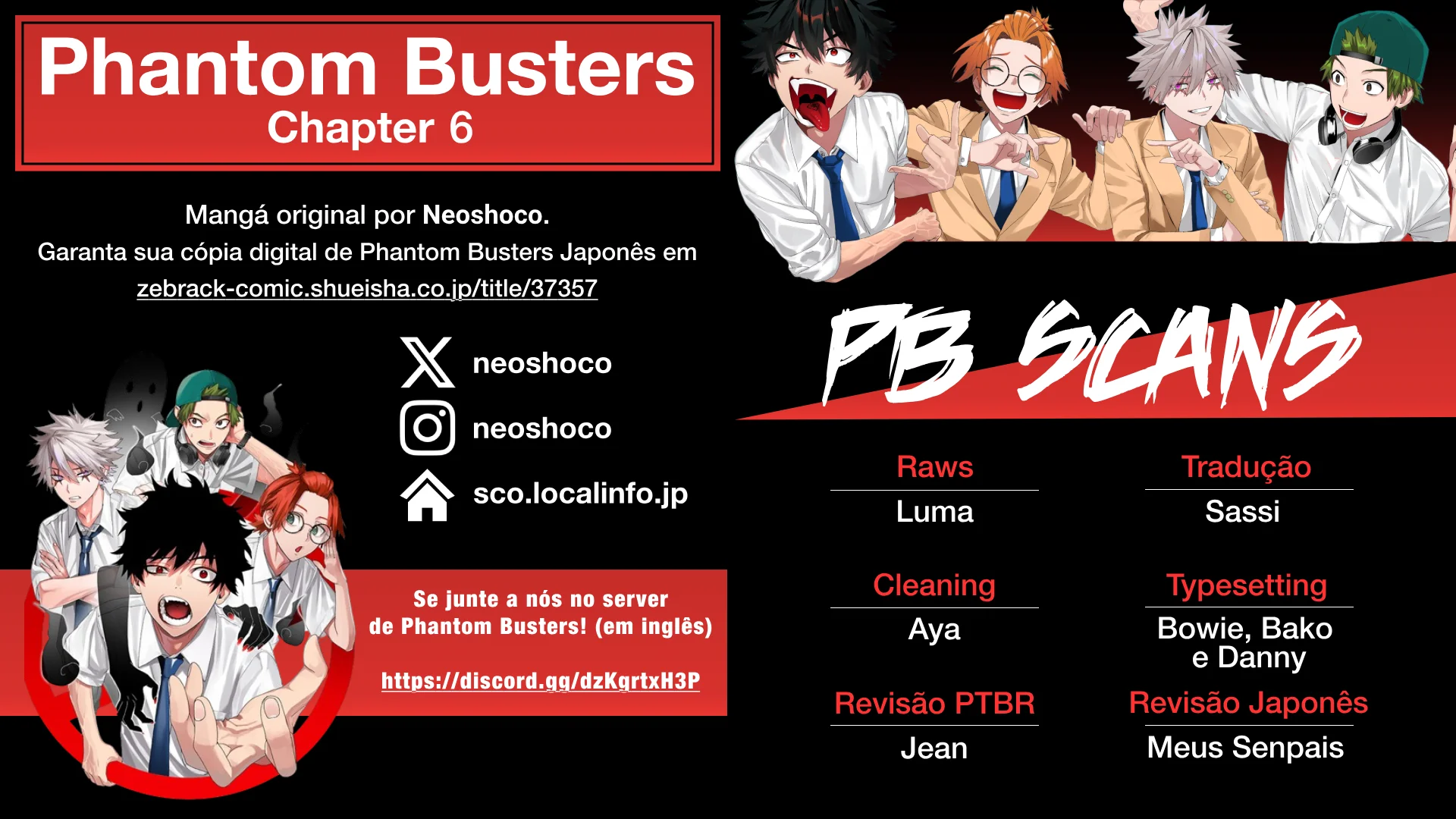 Read Phantom Busters PT Manga Online